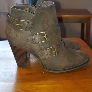 Cute brown ankle boots